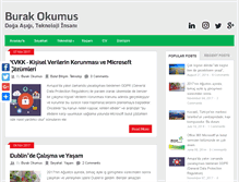 Tablet Screenshot of burakokumus.com